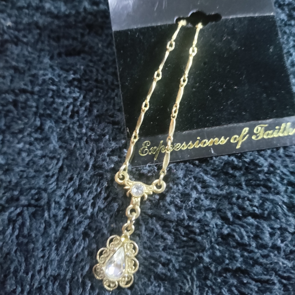 Vintage Women's 1928 Teardrop Necklace
